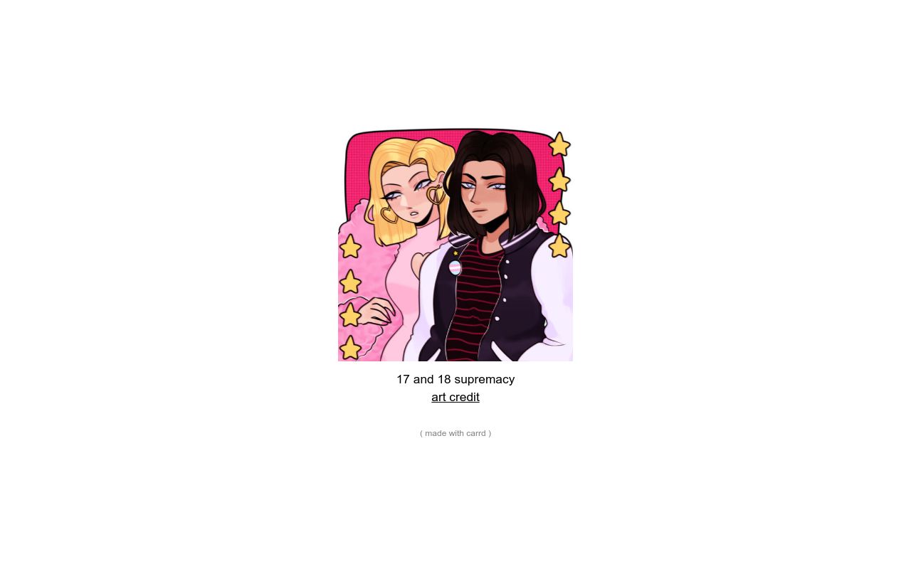 Carrd profile picture for @android